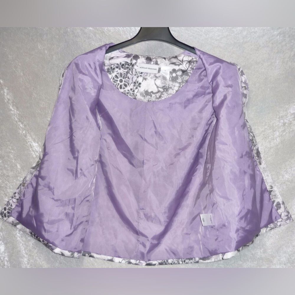 Vintage Alfred Dunner Ultrasuede Snap Button Western Style Jacket 10 - Picture 5 of 9
